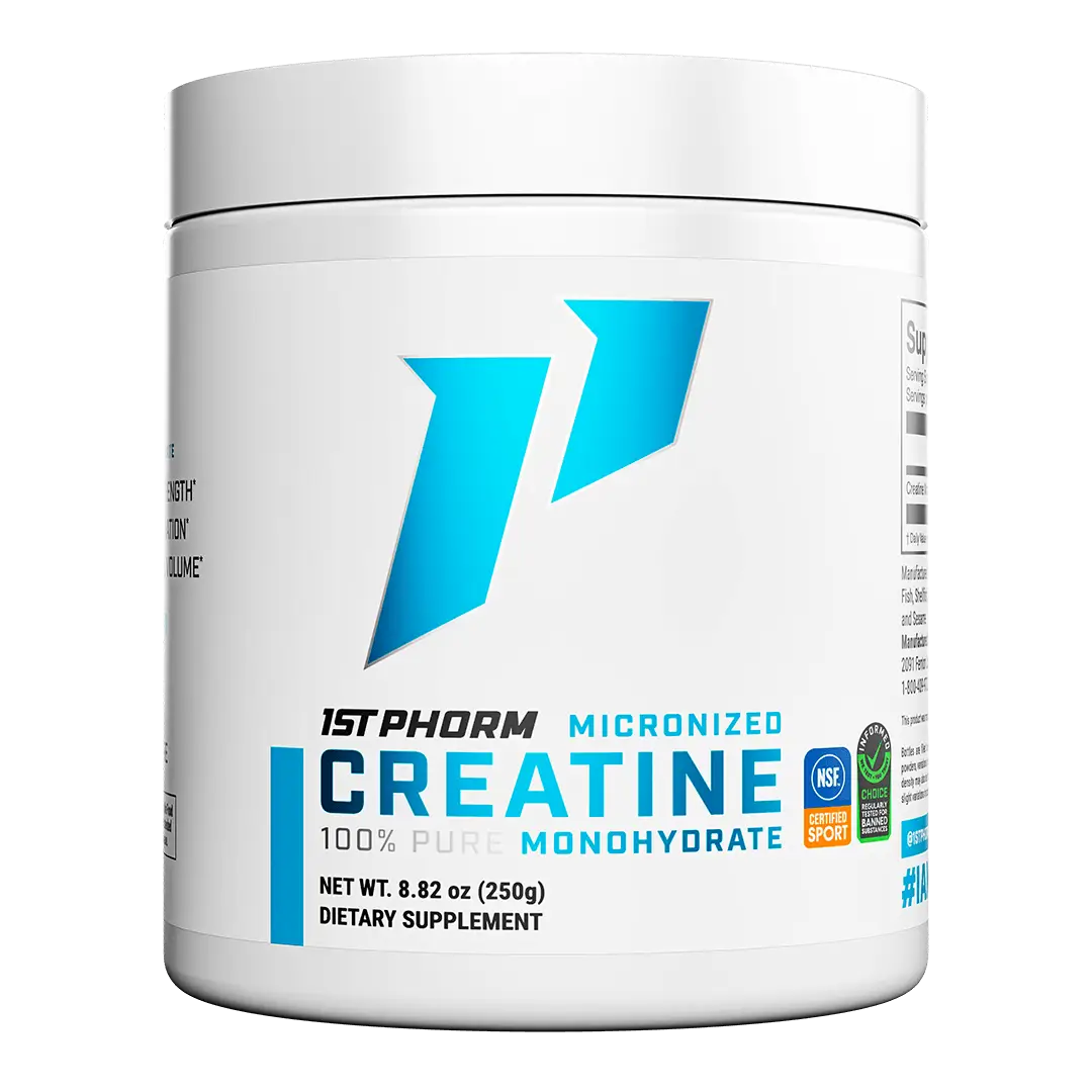 1st Phorm Micronized Creatine Monohydrate Powder, Support Strength & Performance...