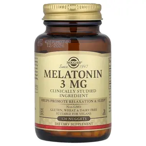 Solgar Melatonin, 3 mg, 120 Nuggets