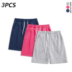3Pack  Unisex Knit Casual Sports Sweatpants/Shorts/Capri Pants (Available in 1-pack and 3-pack options)