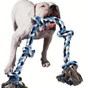 Dog Rope Toy, Durable Dog Chew Toy, Dog Teeth Cleaning Toy, Interactive Dog Toy, Pet Supplies for Large Dogs, Dog & Cat Accessories