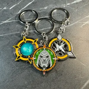 Chapter 5 Season 4 Fort Medallions Keychain - Fort inspired Keychains - Absolute Doom Medallions - Gift for gamers - Metal Keychain