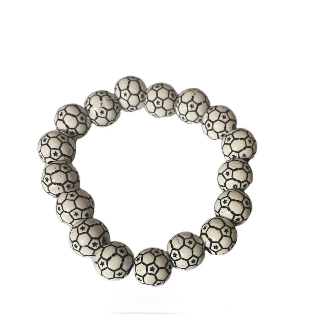 Boys soccer bracelet