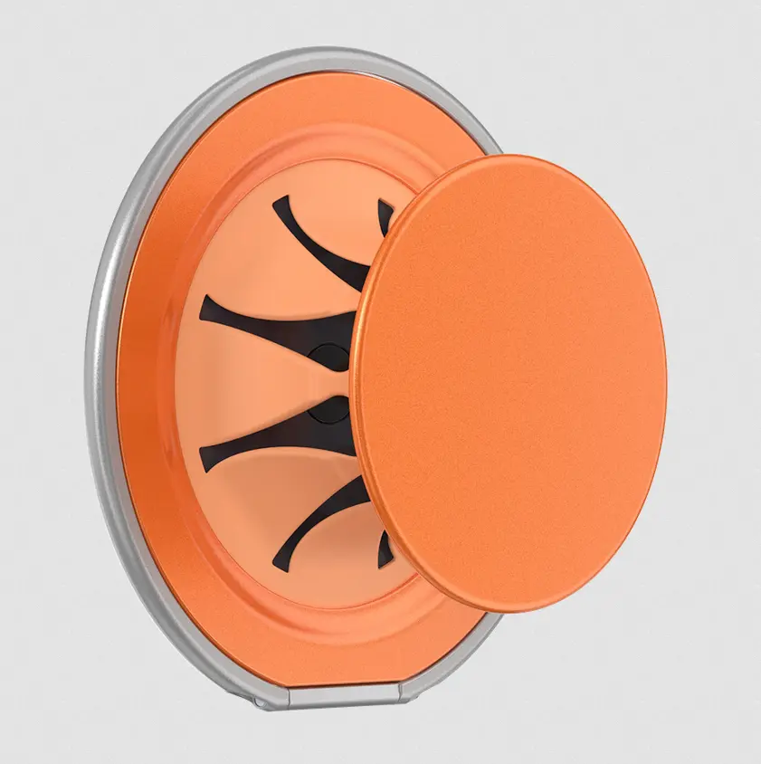 PopSockets MagSafe Low-Pro Grip & Stand, Orange Mobile Phone Accessory, Accessories