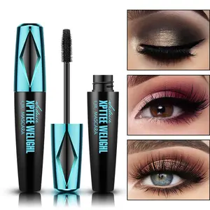 " Black Mascara: Telescopic Volume & Length Waterproof  - Smudge-Proof, Long-Lasting Formula for Flawless Lash Extensions Effect" panorama mascara