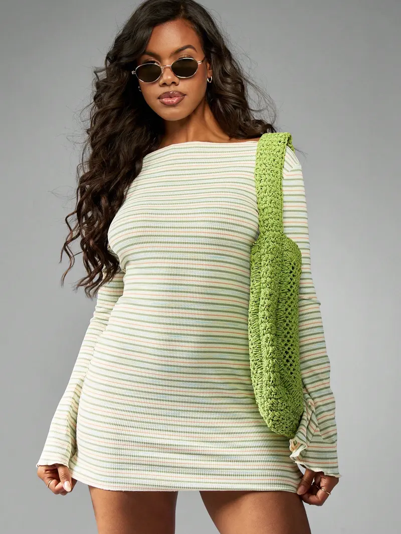 missguided olive dress - TikTok Shop