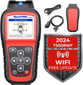 Autel MaxiTPMS TS508WF TPMS Tool, Enhanced TS508 Wi-Fi Version, Mx-Sensor TPMS Progamming Tool, TPMS Diagnosis, TPMS Live Data, TPMS Relearn Tool, Read/Clear TPMS DTCs