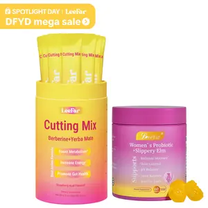 [Live Exclusive] LEEFAR Glow Up Duo — She Juicy Women’s Probiotic + Slippery Elm & Cutting Mix with Berberine + Yerba Mate Support