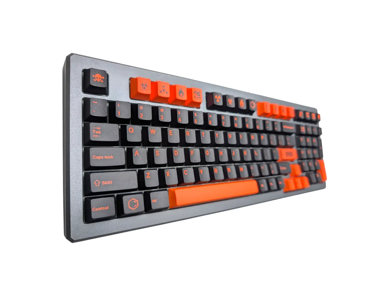 Apex Ignition Blackout (Orange on Black) OEM Keycap Set