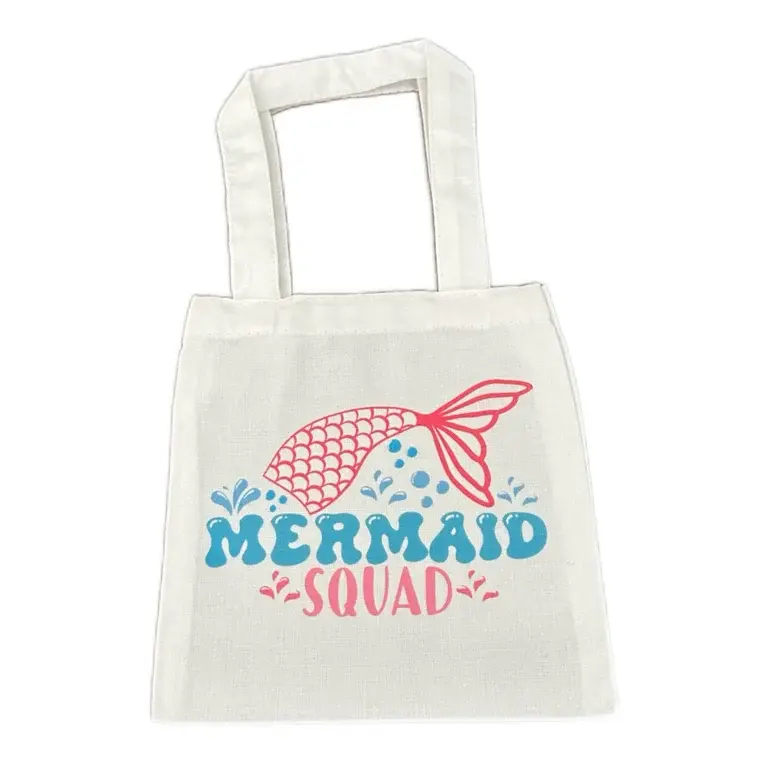 Mini Mermaid Tote Bags