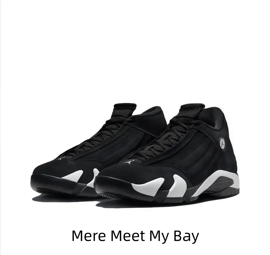 All-Black Suede High-Tops with White Accents – Sleek, Stealthy & Built for Street Cred