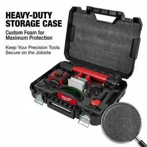 M16 16-Line Three-Side Outdoor Laser Level Kit  For Construction Layout Cross Line Tool High Precision Alignment lithium-ion cordless 360 Laser Level with tripod professional Construction heat pump