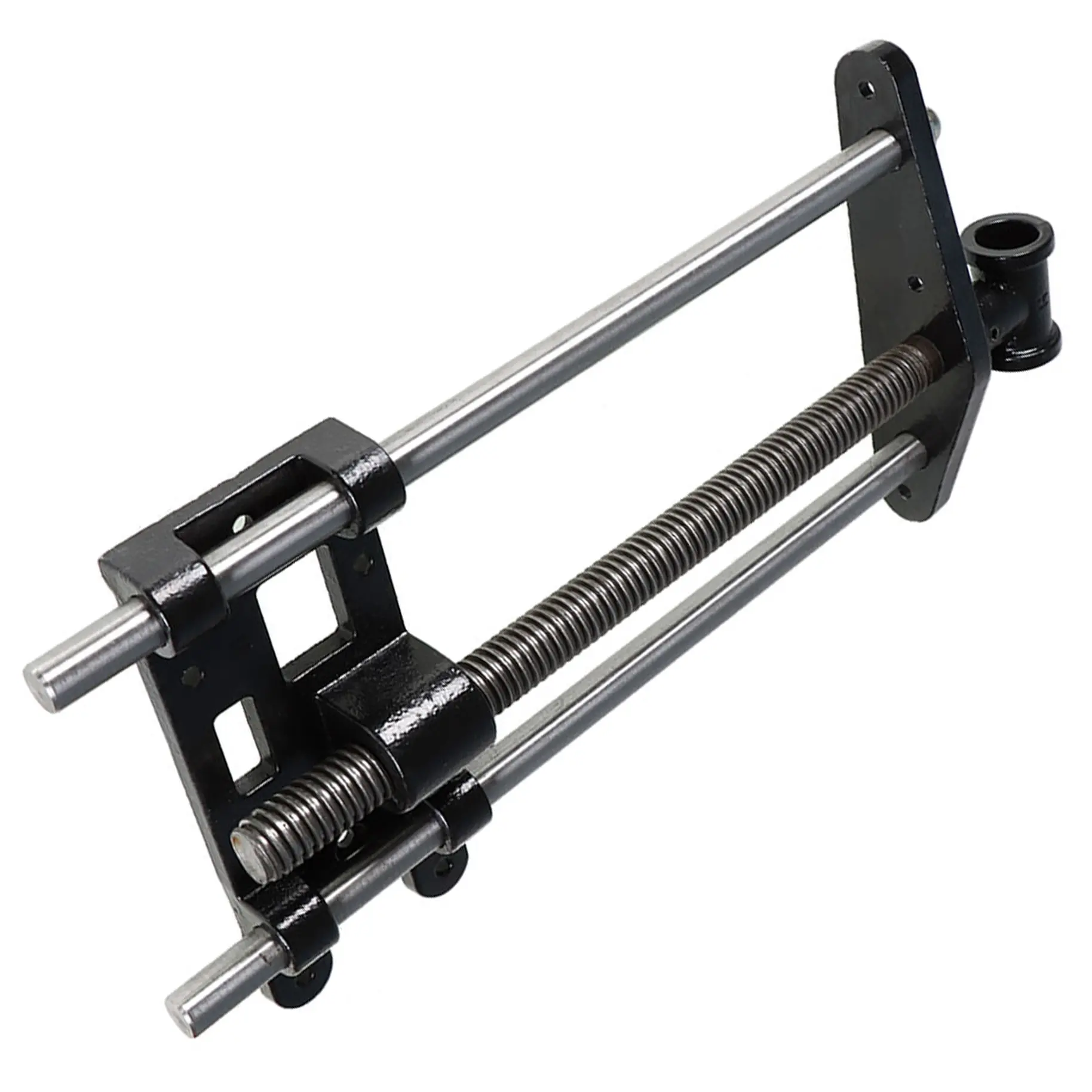 10 inch Cast Iron Wood Vise - 18lbs7.24oz Heavy-Duty Hardware Clamp, Secure Workholding Tool for Home, Shop Woodworking Projects