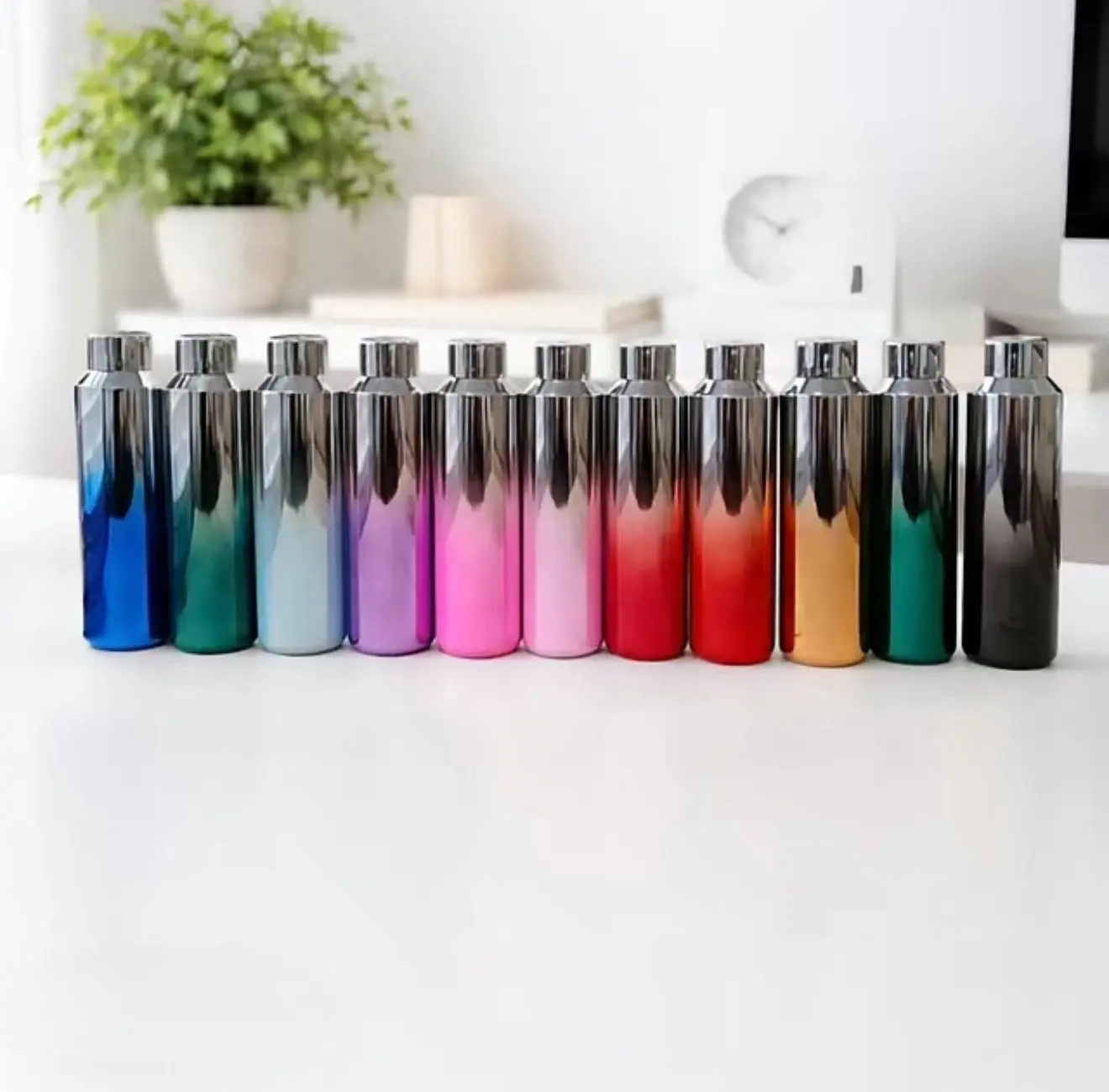 Chrome Reusable Water Bottles Chrome Reusable Water Bottles