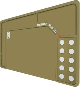 OneTigris Cleaning Mat with Magnetic Dots, Fathers Day Gifts Small: 16.5"*10.4"/ Large: 35.5"*11.9"/ Extra Large: 48"*16"
