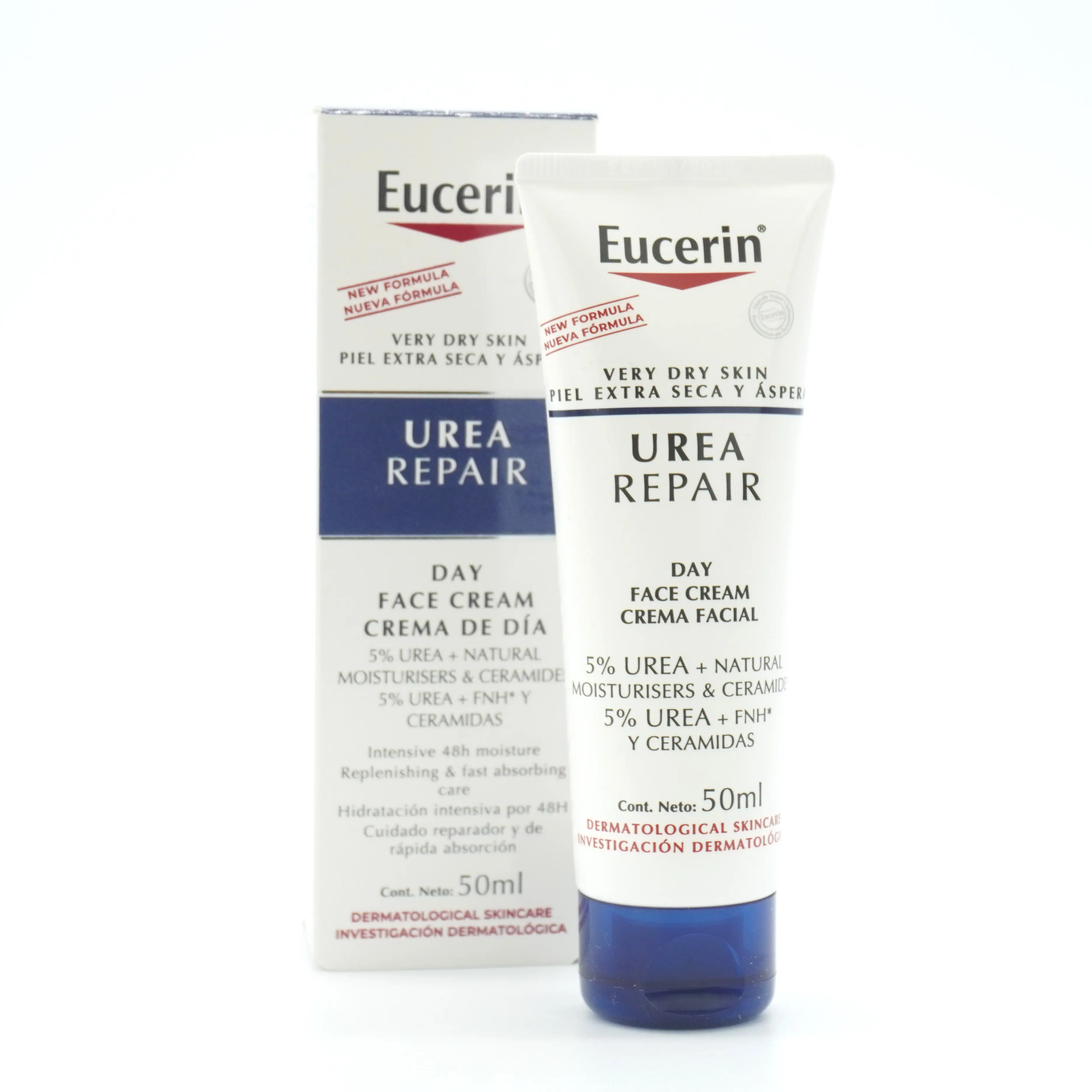 Eucerin - UreaRepair Day Face Cream 5% Urea (50ml) Eucerin - UreaRepair Day Face Cream 5% Urea (50ml)