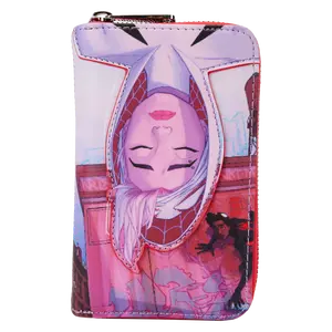 Spider-Verse Spider-Gwen Zip Around Wallet