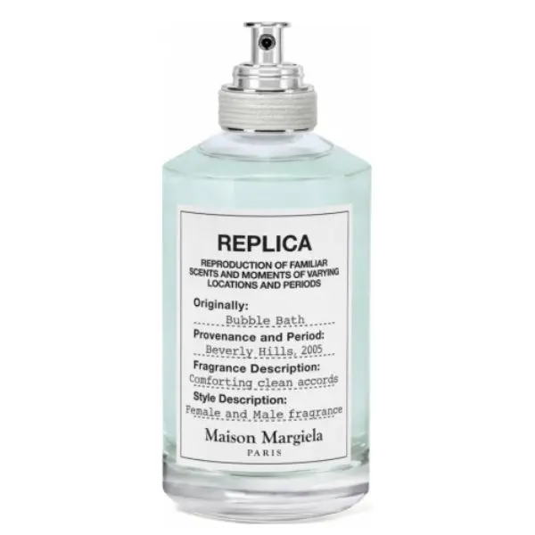 Maison Margiela Replica Bubble Bath, Fresh Floral Eau de Toilette with Soap Bubbles, Coconut & White Musk, 3.4 oz
