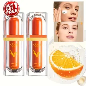 Buy One Get One Free Five-Layer Vitamin C Cream, Face Concealer and Primer, Moisturizing, Brightening, Hydrating, Lightweight and Refreshing - Suitable for All Skin Types | Holiday Gift
