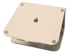 212 MAIN Aluminum mStand 10071 Laptop Stand - Gold, with Heat Sink, with Cable Hole, for Screen Raise