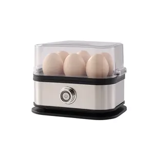 Electric Egg Cooker Fast Soft Medium Hard Boil 1-6 Egg Capacity Efficient Cooking for Home Use