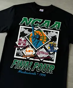 Winter outfits 1996 Final Four Basketball T-Shirt – Vintage College Basketball Graphic Tee, Retro Sports Fan Shirt, Classic 90s Tournament Style