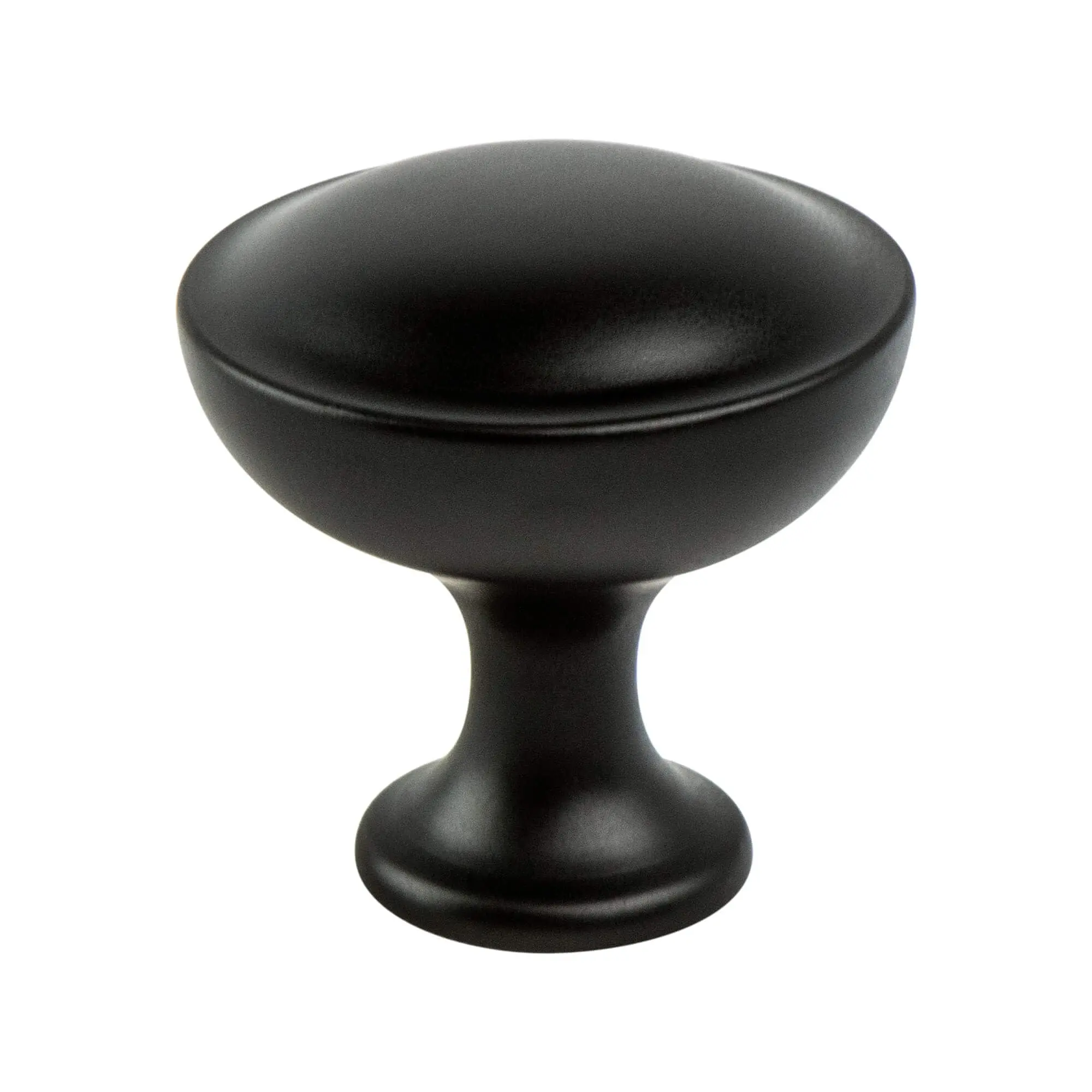 Berenson 9262-1055-P 1.187 in. dia. Echo Knob with Matte Black