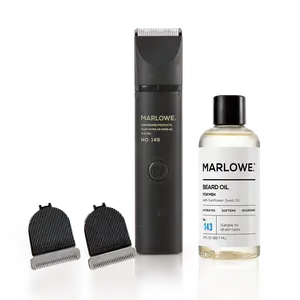 MARLOWE Beard Bundle - Simple Product Title with Brand Information Hair Growth Max Strengthening Hair Hairgrowthproducts Vegan