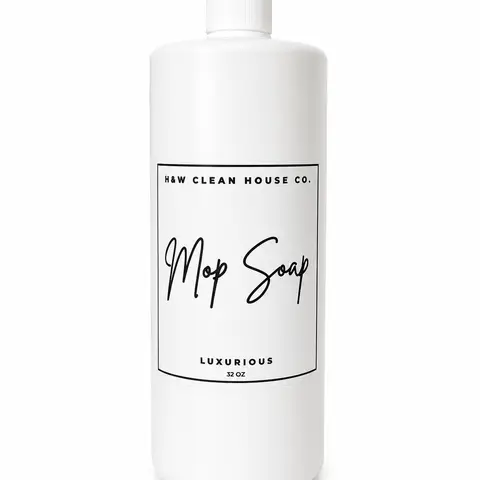 Luxury Mop Soap - 32 oz, Fragranced Household Cleaner for Bucket, Spray, Bowl, and Room Cleaning (Home Care Supplies), Fragrance, Liquid