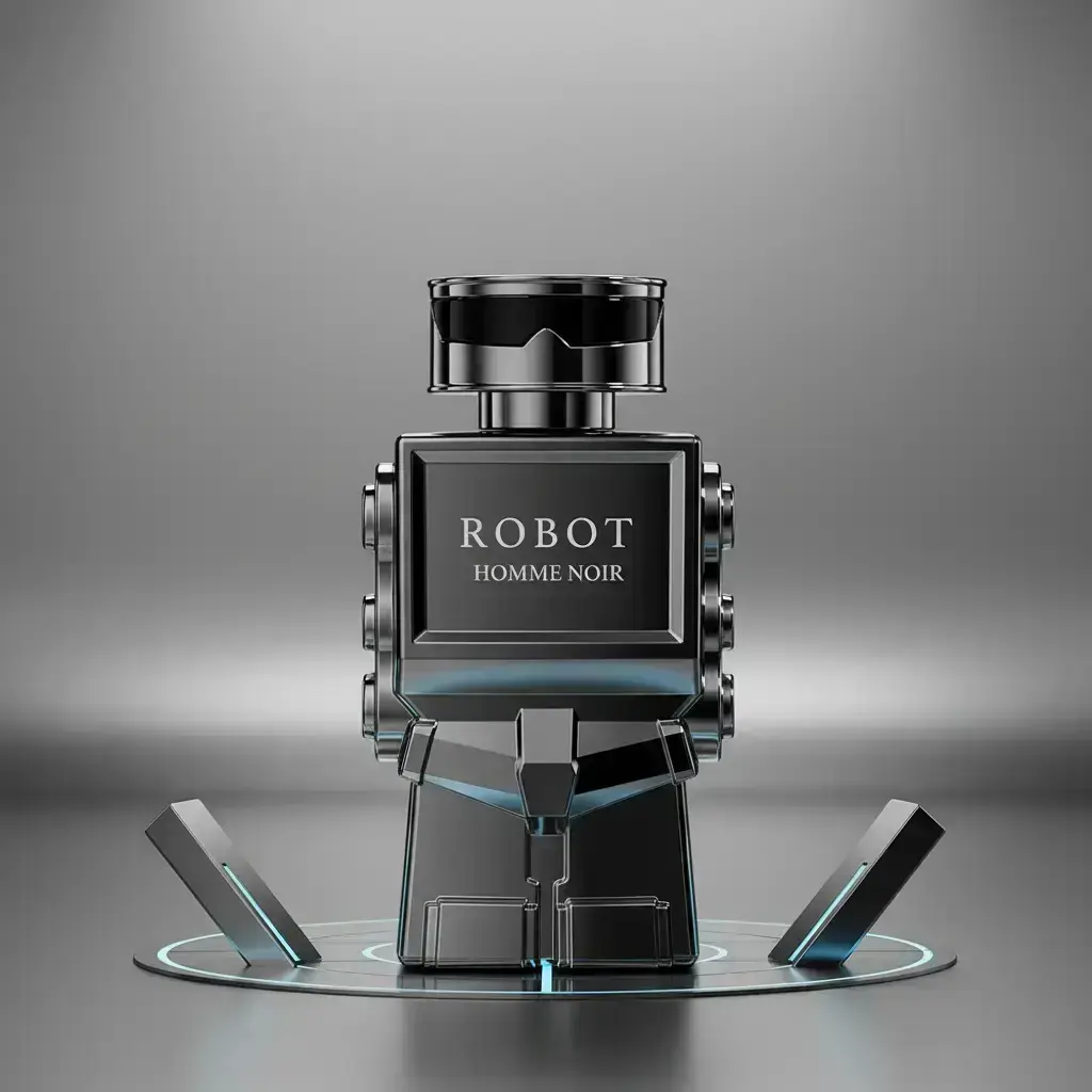 100ml Robot Design Men's Perfume, 1 Count Long Lasting Fragrance Spray, Creative Perfume for Men, Perfume for Daily Use, Long Lasting Perfumes, Daily Wear Perfumes