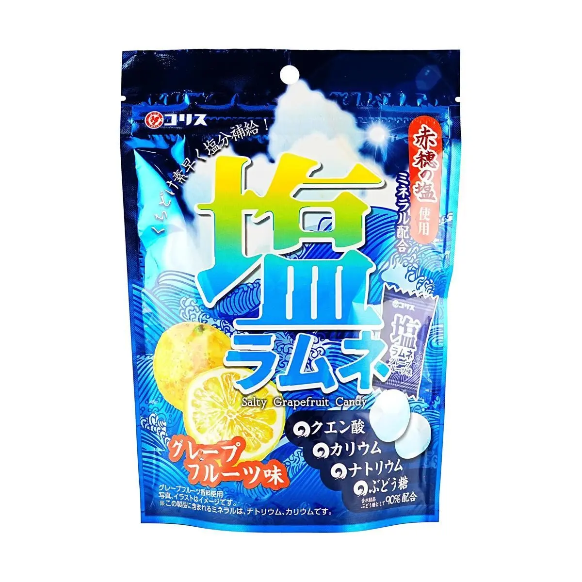 CORIS Japanese Grapefruit Salty Soda Candy 50g - Refreshing & Unique Flavor CORIS Japanese Grapefruit Salty Soda Candy 50g - Refreshing & Unique Flavor