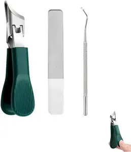 Eagle Beak Beveled Nail Clippers Set - Three Sets of Multifunctional Large Opening Household Tools for Easy Grooming Routines
