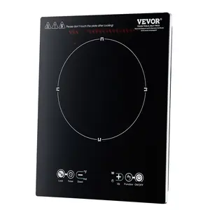 VEVOR Portable Induction Cooktop 1800W Countertop Burner 9 Temp Levels Hot Plate