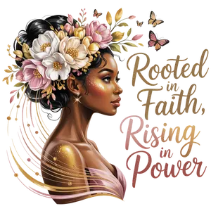 Rooted in Faith -- UV-DTF Sticker/Decal