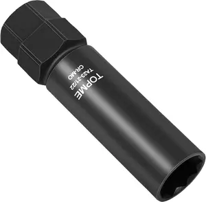 【Deals for You Days】10 Spline Lug Nut Socket, Replacement for TA23-21/22,Compatible with Bimecc 10 Spline Lug key,for Removing 10 Point Lug Nut Key For Truck Large SUV with 13/16 and 7/8 Hex Drive,CR-MO (Ta23 21-22)