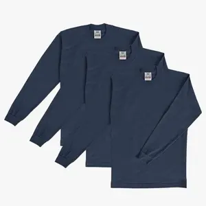 3 pack Proclub long sleeve heavyweight men’s long sleeve- high quality
