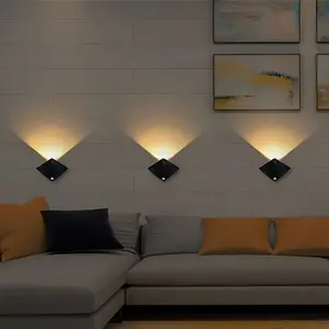 New LED Mermaid Body Motion Sensor Lamp, Rechargeable Home Decor Wall Light, Bedroom Corridor Stair Living Room Nightlight