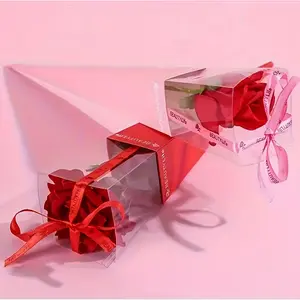 Elegant Flower Gift Box Set, Beautiful Gift Box, 10 Pieces, Perfect for Father's Day & Mother's Day, Birthday Gifts, DIY Rose Packaging, Unique Graduation Gifts, Gift Wrapping Supplies