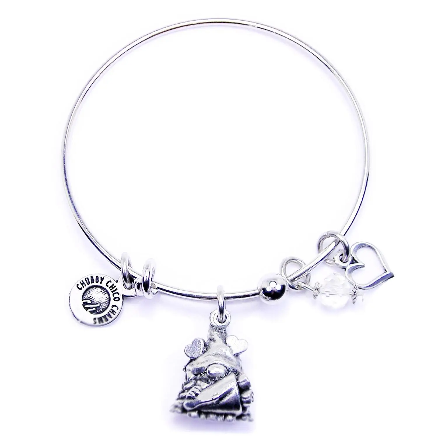 Mother's Day Female Gnome Expandable Bangle Bracelet