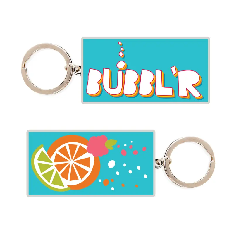BUBBL'R fruity favorites keychain