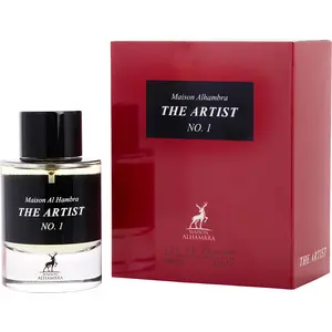 MAISON ALHAMBRA The Artist No.1 Eau De Parfum (EDP) for Unisex, Raspberry Clove Warm Woody Captivating Fragrance, Spray Bottle