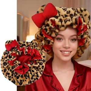 Lightweight Satin Lined Sleep Cap, Elastic Fit, No Brim Design, Suitable for Curly/wavy Hair, Fashionable Curl Care Accessory, Satin Hair Bonnet