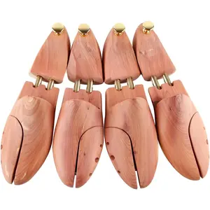 Shoe Trees for Men, 7.5-14 Sizes  Shoe Trees, 2 Pairs Wooden Shoe Stretcher Tree