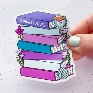 January 2026 Faves Vinyl Die Cut Sticker