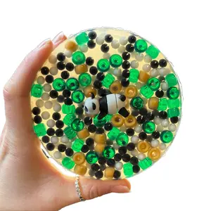 Reusable Picky Pad Panda Pick Limited Edition Handcrafted Biodegradable Remelts 30+ Times Colorful Beads OT Friendly Calming Sensory Fidget for Focus