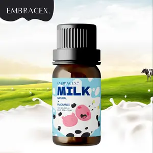 10ML Milk Essential Oil, 1 Count Long Lasting Air Freshener, Calming Home Fragrance for Diffuser, Humidifier, Car, Bathroom, Bedroom, Living Room, Scent