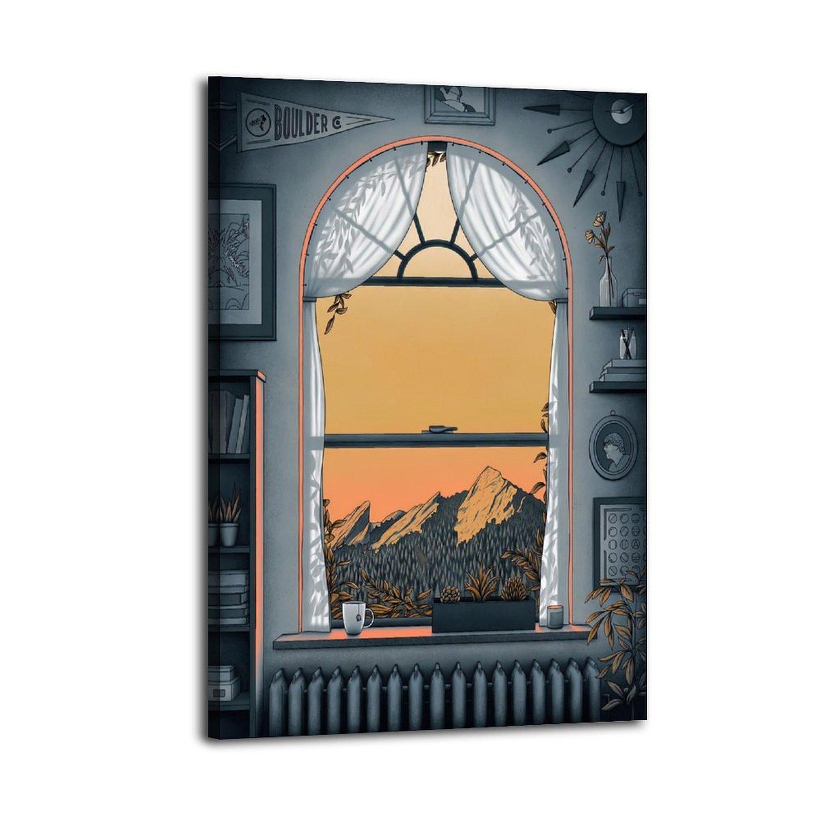 Gig Poster Vintage Poster Art Poster Decorative Painting Canvas Wall Art Picture Print Modern Family Bedroom Decor