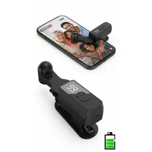 Rechargeable Wireless Auto Screen Clicker - Compact Smartphone-Mounted Selfie Accessory, Mini Portable Tech Tool for Travel, Compatible with Cellphone & Mobile Accessories