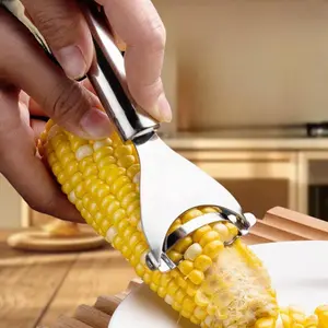 Stainless Steel Corn Peeler, Corn Stripper, Corn Peeling Tool, Corn Shucker, Kitchen Utensils & Gadgets, Kitchen Accessories