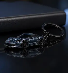 Race Car Keychain, Fashion Accessory, Costume Jewelry Keychain for Daily Use