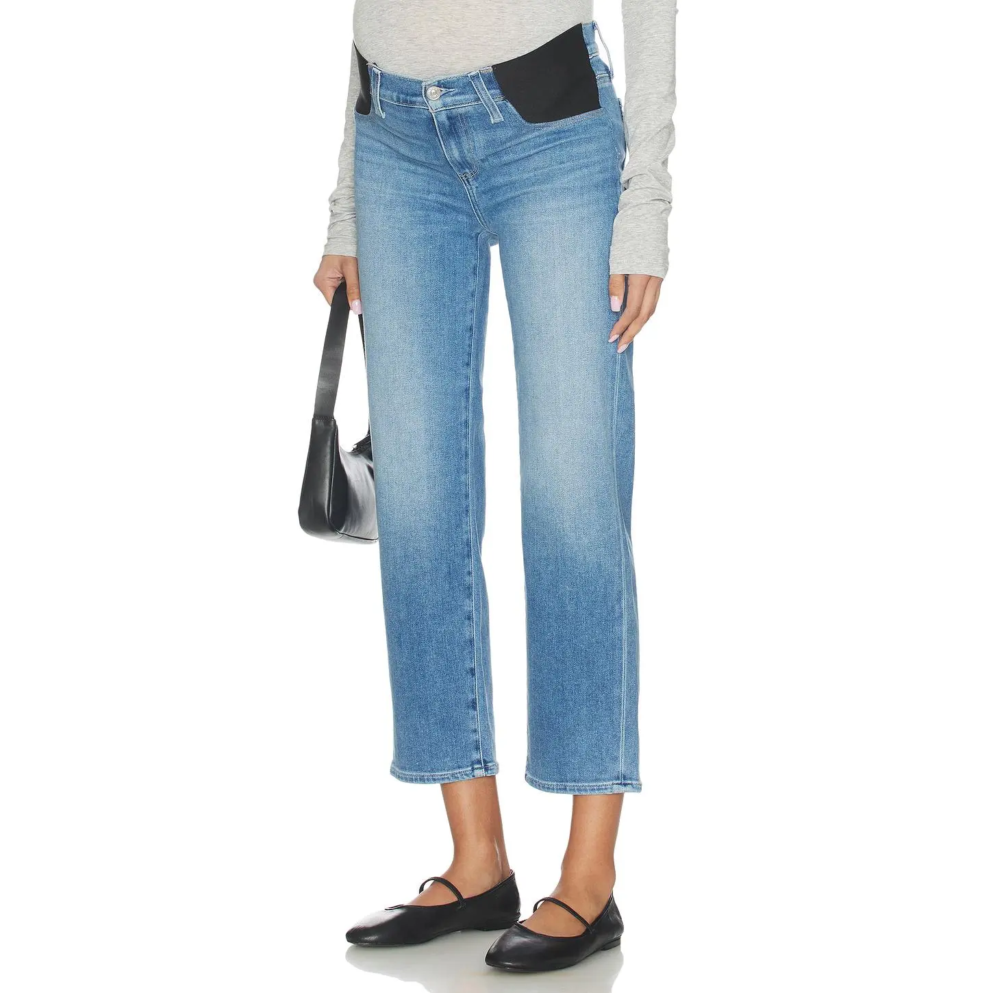 PAIGE Mason Ankle Maternity Jeans in Big Ben
